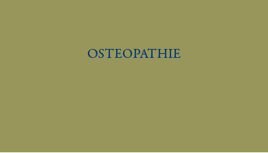 Osteopathie